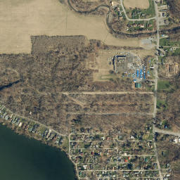 Honeoye Park New York High Resolution Satellite Map