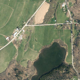 Lebanon Center New York High Resolution Satellite Map