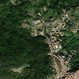 Castell'Azzara map(satellite map)