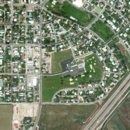 362 Lincoln St, American Falls, ID 83211 High Resolution Satellite Map