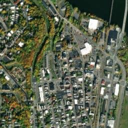 Cohoes map(satellite map)