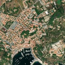 Porto Azzurro map(satellite map)