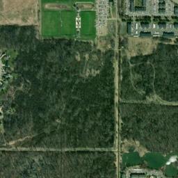 Satellite view of Walnut Hills Country Club