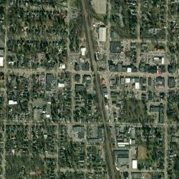 East Aurora map(satellite map)