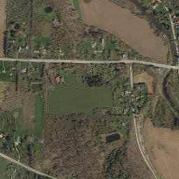 Wales Center New York High Resolution Satellite Map