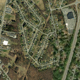 Carman New York High Resolution Satellite Map