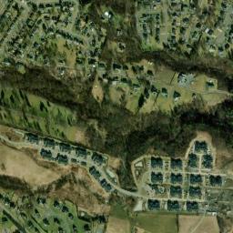 Satellite view of Van Schaick Island Country Club