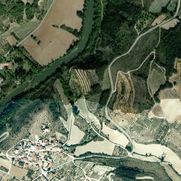 Belascoáin map(satellite map)