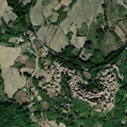 Proceno map(satellite map)
