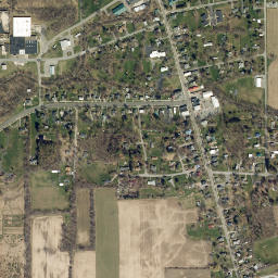 Rushville New York High Resolution Satellite Map