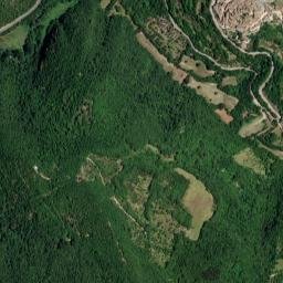 Meggiano map(satellite map)