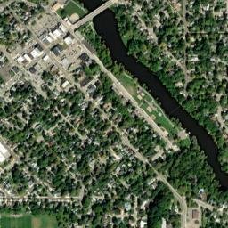 Grand Ledge map(satellite map)