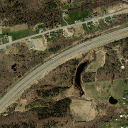 Duane New York High Resolution Satellite Map