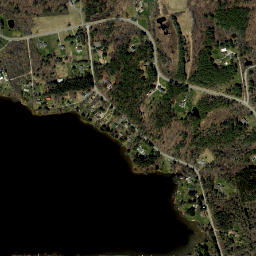 Duane Lake New York High Resolution Satellite Map