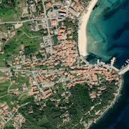 Marina di Campo map(satellite map)