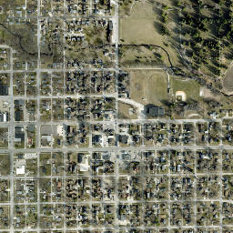 Hampton map(satellite map)
