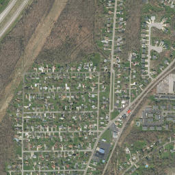 Scranton New York High Resolution Satellite Map