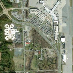 Shakers New York High Resolution Satellite Map