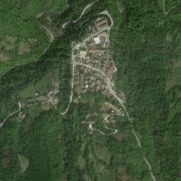 Valle Castellana map(satellite map)