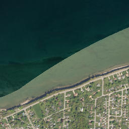 Pinehurst New York High Resolution Satellite Map