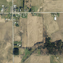 Sheldon New York High Resolution Satellite Map