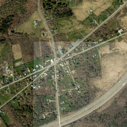 Quaker Street New York High Resolution Satellite Map