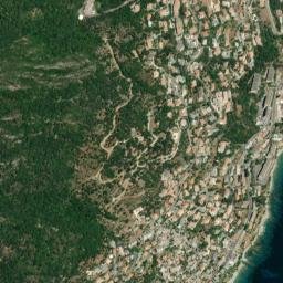 Pietranera map(satellite map)