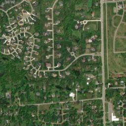 Satellite view of Stony Creek Metropark Golf Course