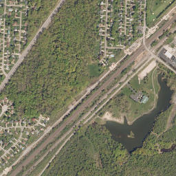 Weyer New York High Resolution Satellite Map