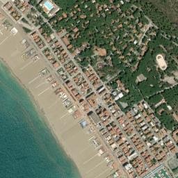 Marina di Grosseto map(satellite map)