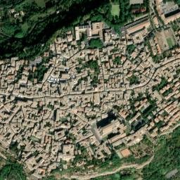 Orvieto map(satellite map)