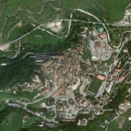 Cascia map(satellite map)