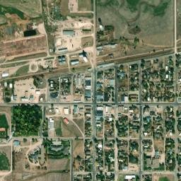 Rushville map(satellite map)