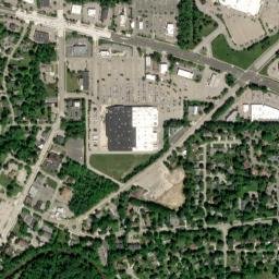 Okemos map(satellite map)
