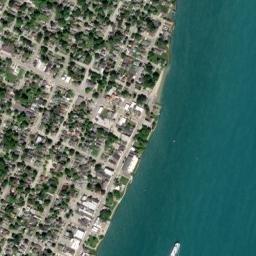 Marine City map(satellite map)