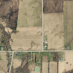 Oatka New York High Resolution Satellite Map