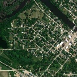 Shell Rock map(satellite map)