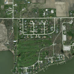 Eagle Lake map(satellite map)