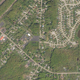 Lake View New York High Resolution Satellite Map