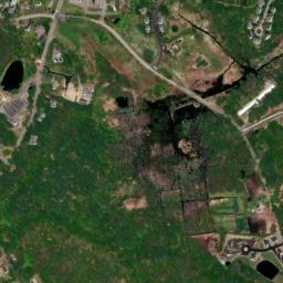 Satellite view of Sky Meadow Country Club