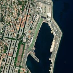 Bastia map(satellite map)