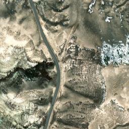 Sand Draw Road, WY, USA High Resolution Satellite Map