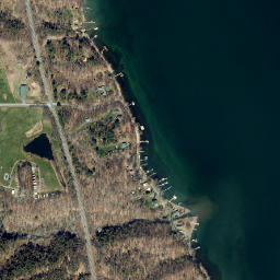 Elm Beach New York High Resolution Satellite Map