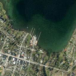 Cooperstown map(satellite map)