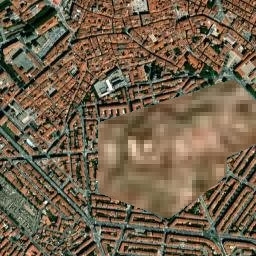 Perpignan map(satellite map)