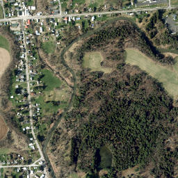 Edmeston New York High Resolution Satellite Map