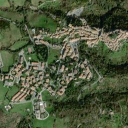 Scansano map(satellite map)
