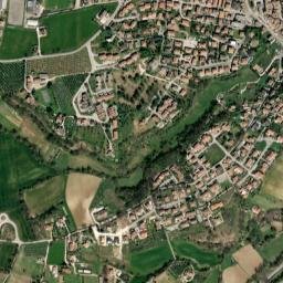 Acquasparta map(satellite map)