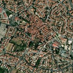 Cabestany map(satellite map)