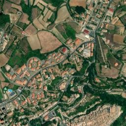 Grotte di Castro map(satellite map)